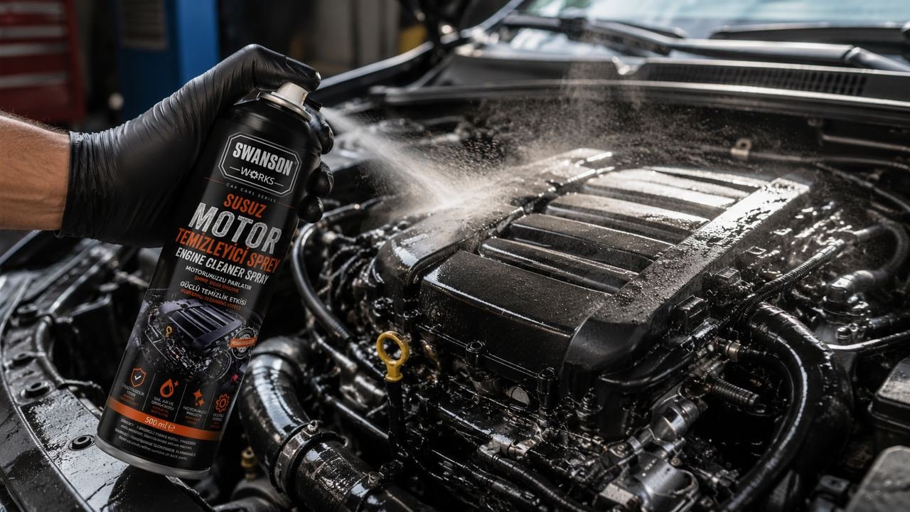 Swanson Works Susuz Motor Temizleme